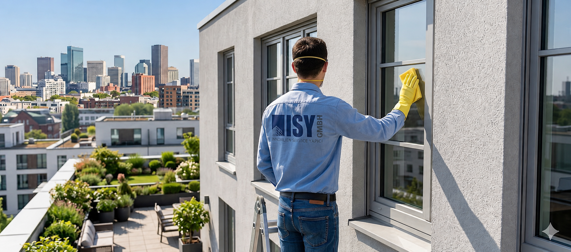 Profesionelle Gebäudereinigung von ISY Service